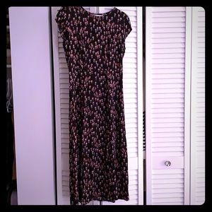 Free People floral maxi dress